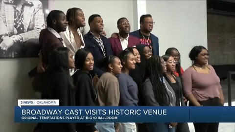 Broadway Cast Visits Historic Venue