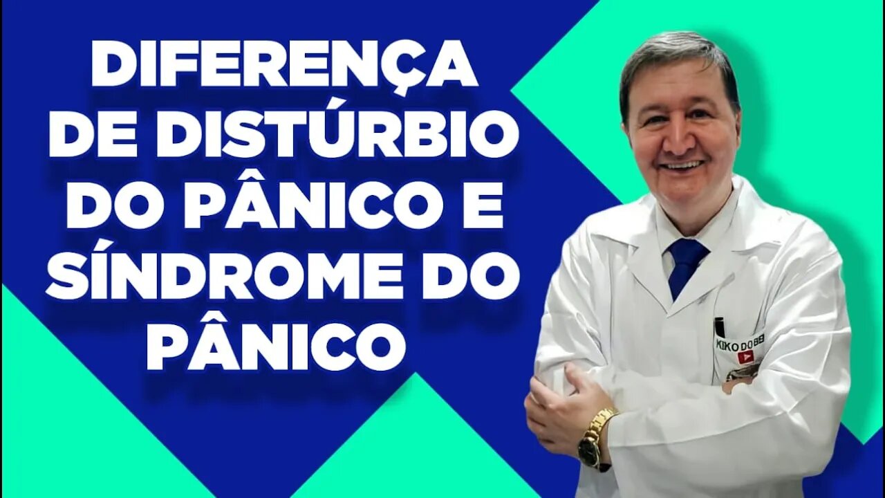 DIFERENÇA DE DISTÚRBIO DO PÂNICO E SÍNDROME DO PÂNICO Como obter a cura completa dessa doença ruim!