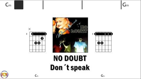 NO DOUBT Don´t speak - Guitar Chords & Lyrics HD