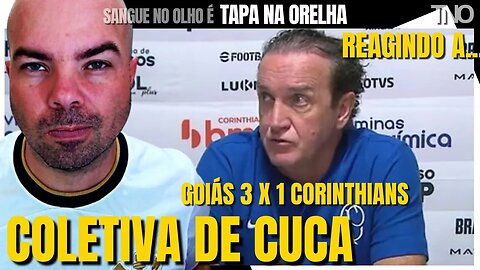 REACT - COLETIVA CUCA (GÓIAS 3 X 1 CORINTHIANS | BRASILEIRÃO 2023 | 2ª RODADA)