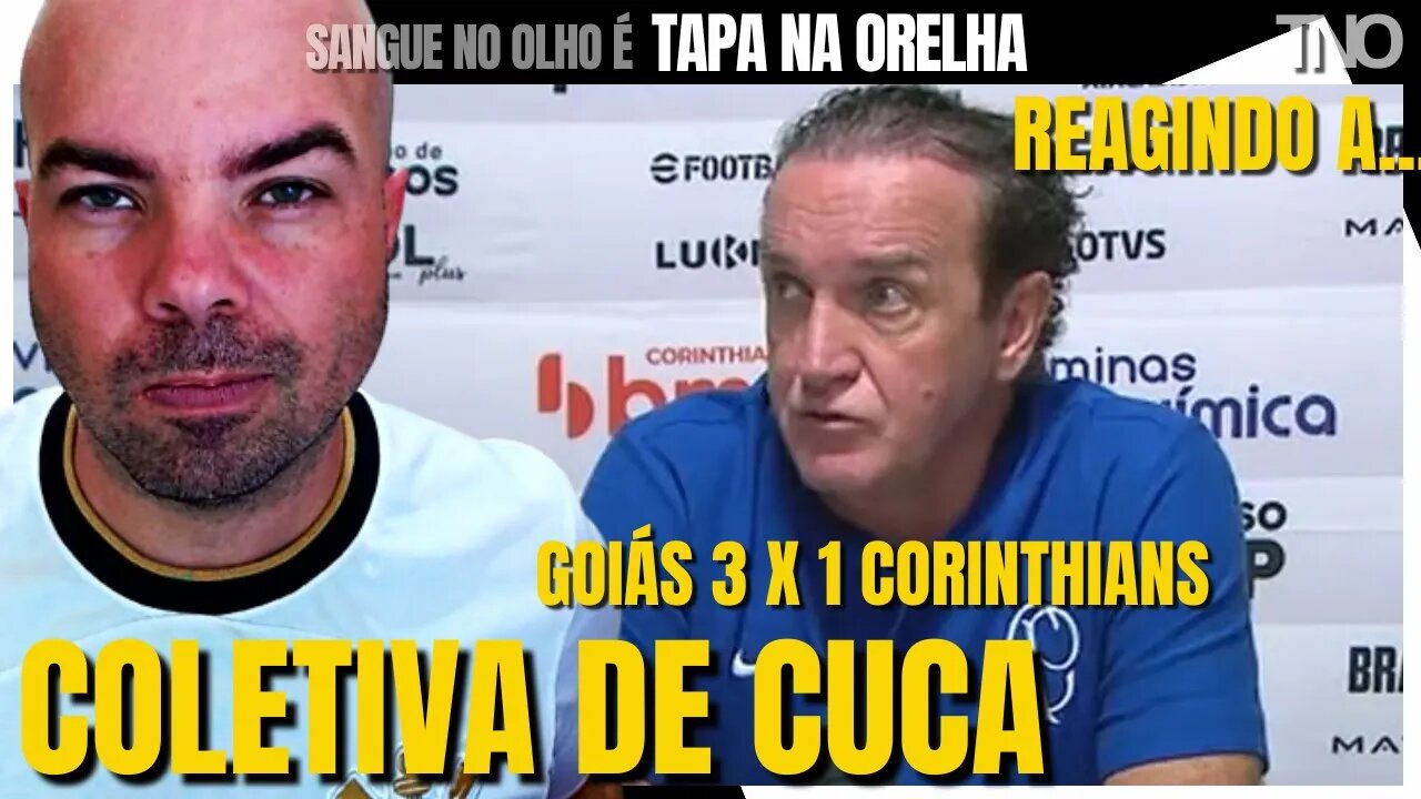 REACT - COLETIVA CUCA (GÓIAS 3 X 1 CORINTHIANS | BRASILEIRÃO 2023 | 2ª RODADA)