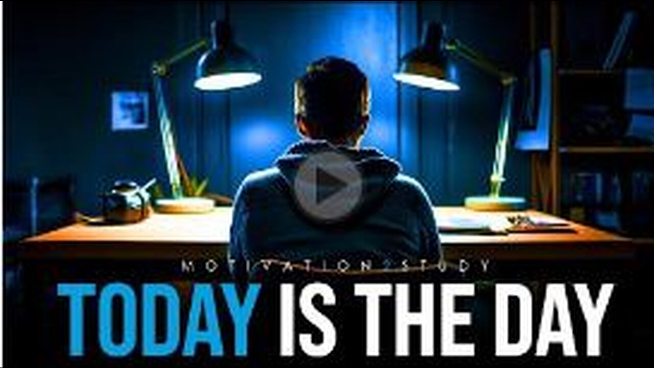 TODAY IS THE DAY - Best Self Discipline Motivational Speech Video
