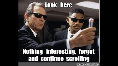 Look here, not there!