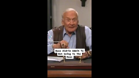 Buzz Aldrin Says He Never Went to the Moon!