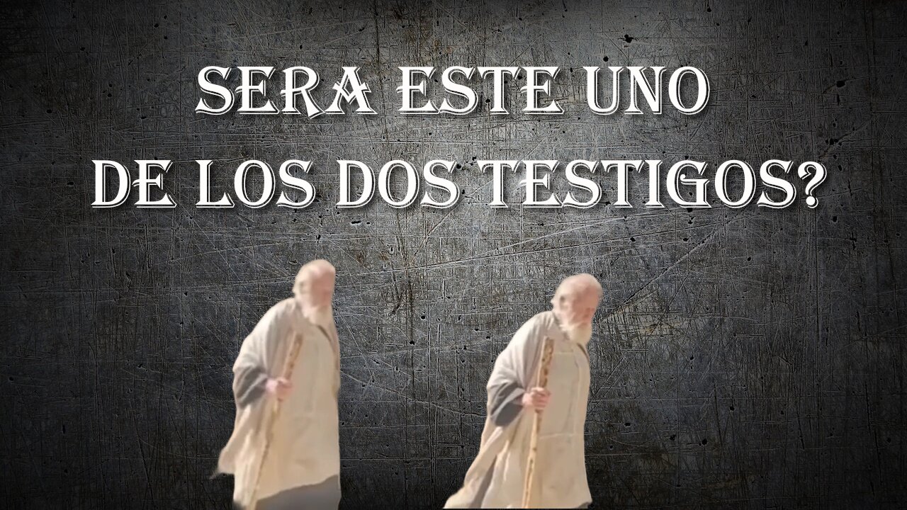 Sera este Moises caminando por Israel? O tal vez no.