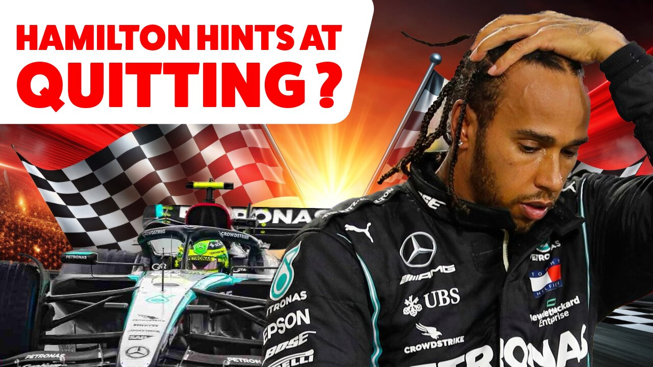 Does Lewis Hamilton really QUIT over team radio ?