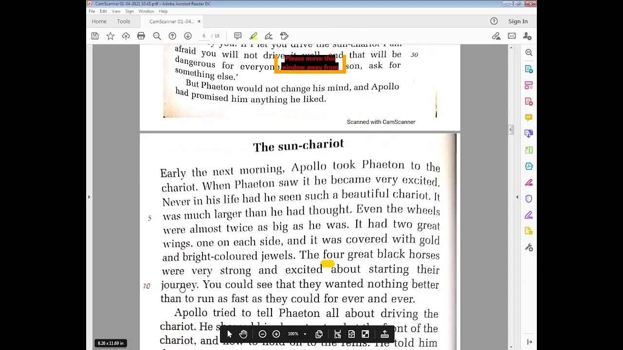 Class 5 English A 05 01 2021