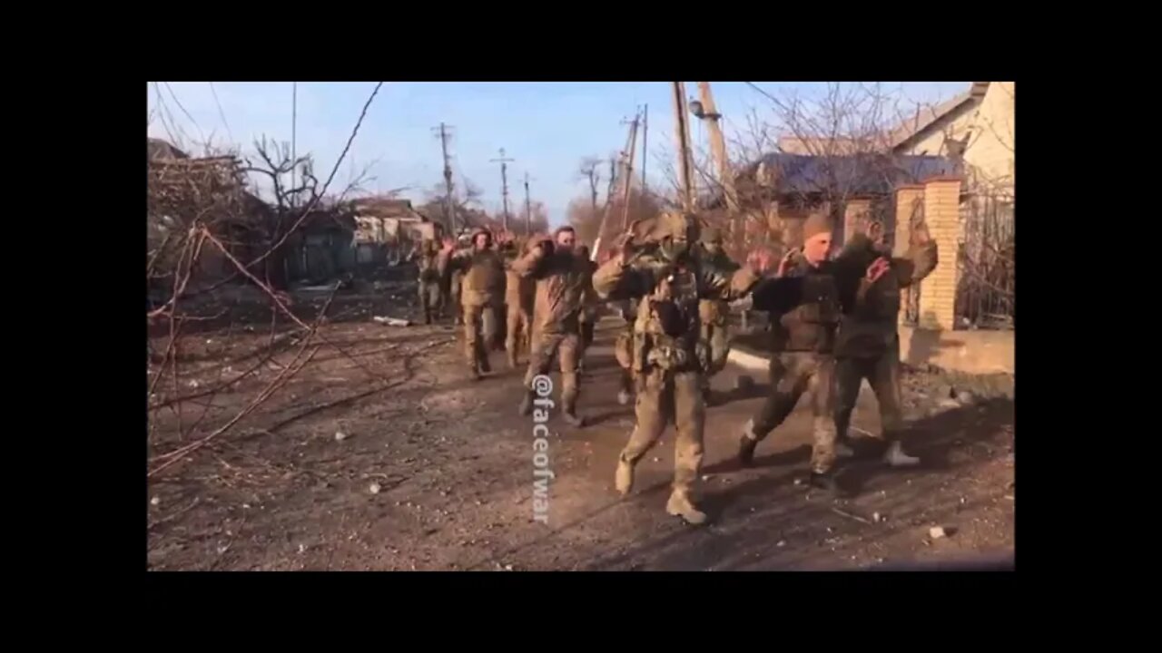 260+ Ukrainian Marines surrendered in Mariupol