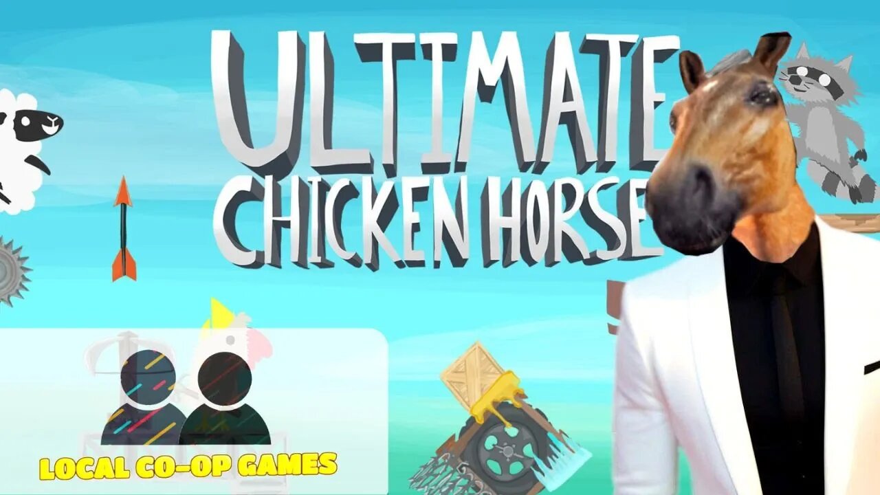 Ultimate Chicken Horse - Learn How to Play Local Multiplayer with Friends