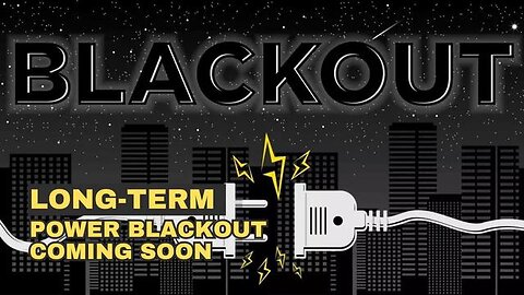 🛑WARNING🛑 POWER GRID BLACKOUT COMING SOON!