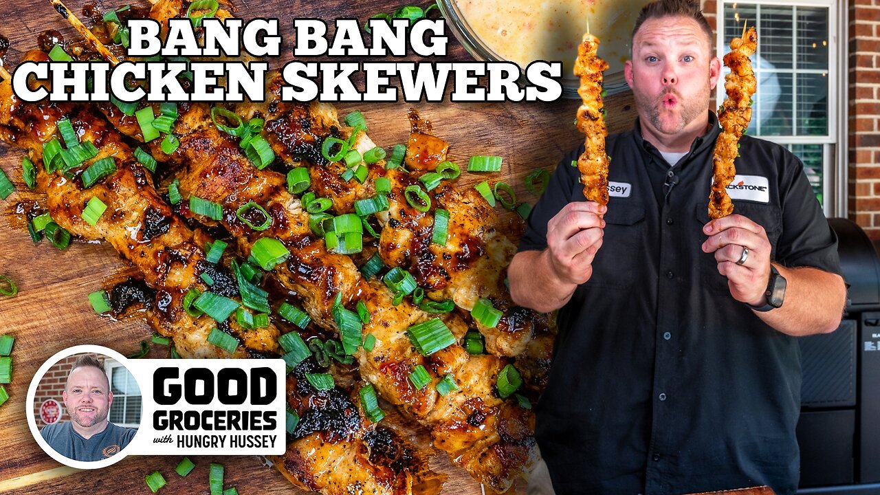 Bang Bang Chicken Skewers | Blackstone Griddles