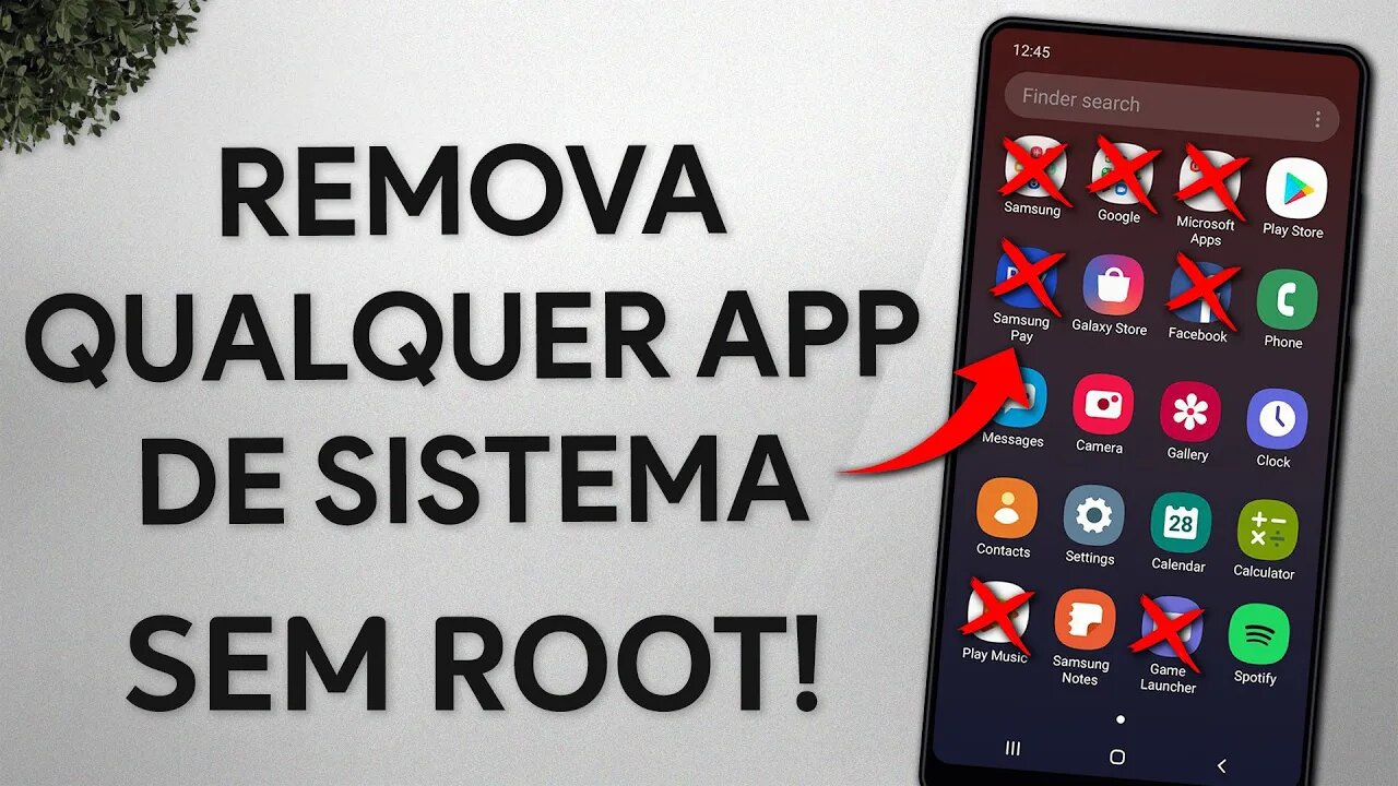 Remova QUALQUER APP DE SISTEMA do seu ANDROID, SEM ROOT! | Samsung, Xiaomi, Motorola e MAIS!