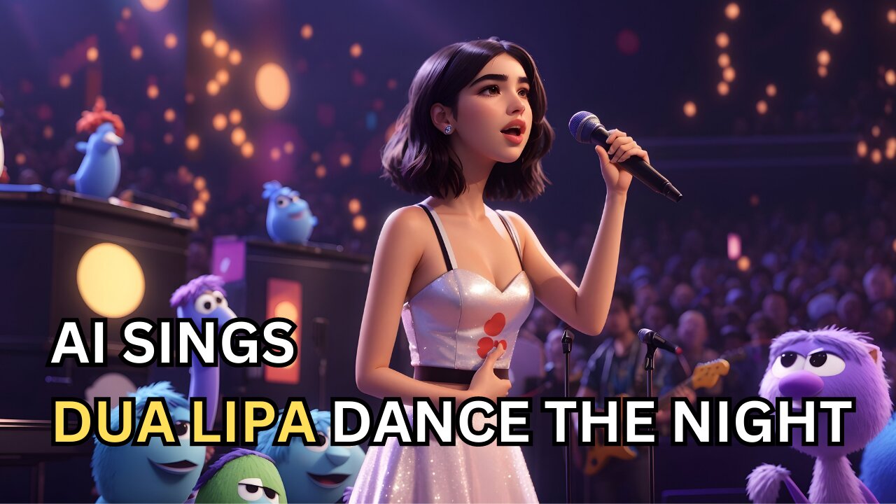 AI Sings Dua Lipa - Dance The Night | AI Generated