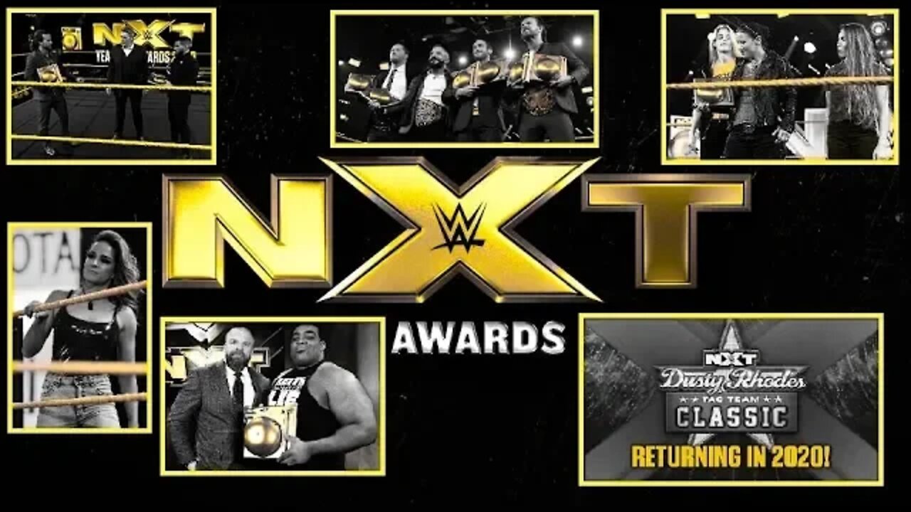 2019 NXT YEAR-END AWARDS & 2020 DUSTY CLASSIC TEAMS ANNOUNCED : NXT 1/1/20