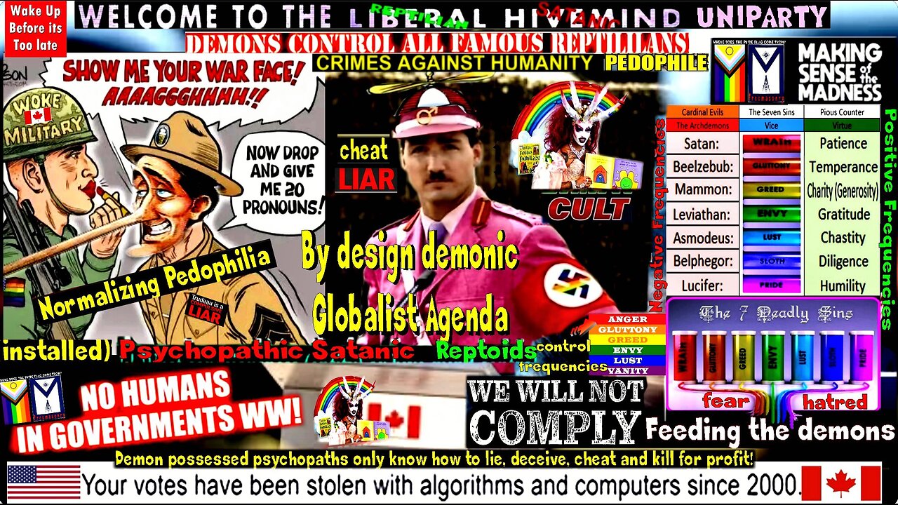 DECLINING ENROLLMENT: Trudeau Liberal wokeism killing Canadian military (Related info & links)