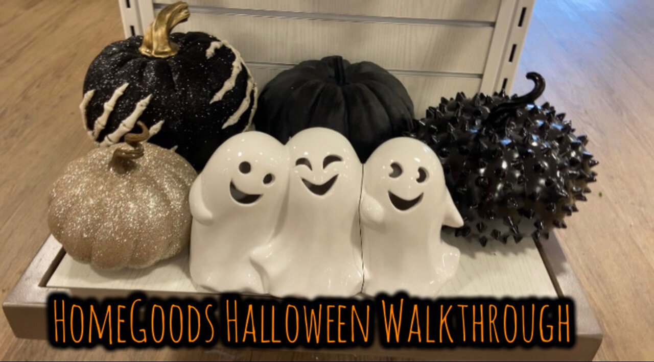 HomeGoods 2023 Halloween Walkthrough Tour