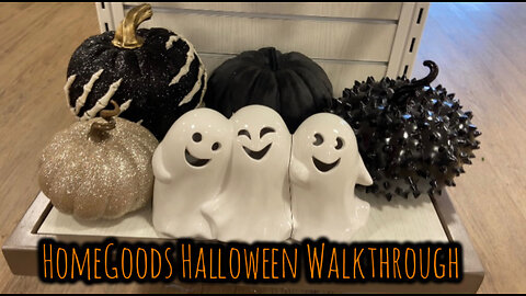 HomeGoods 2023 Halloween Walkthrough Tour