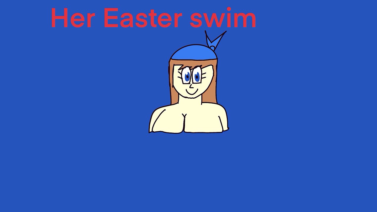 May’s Easter skinny dip
