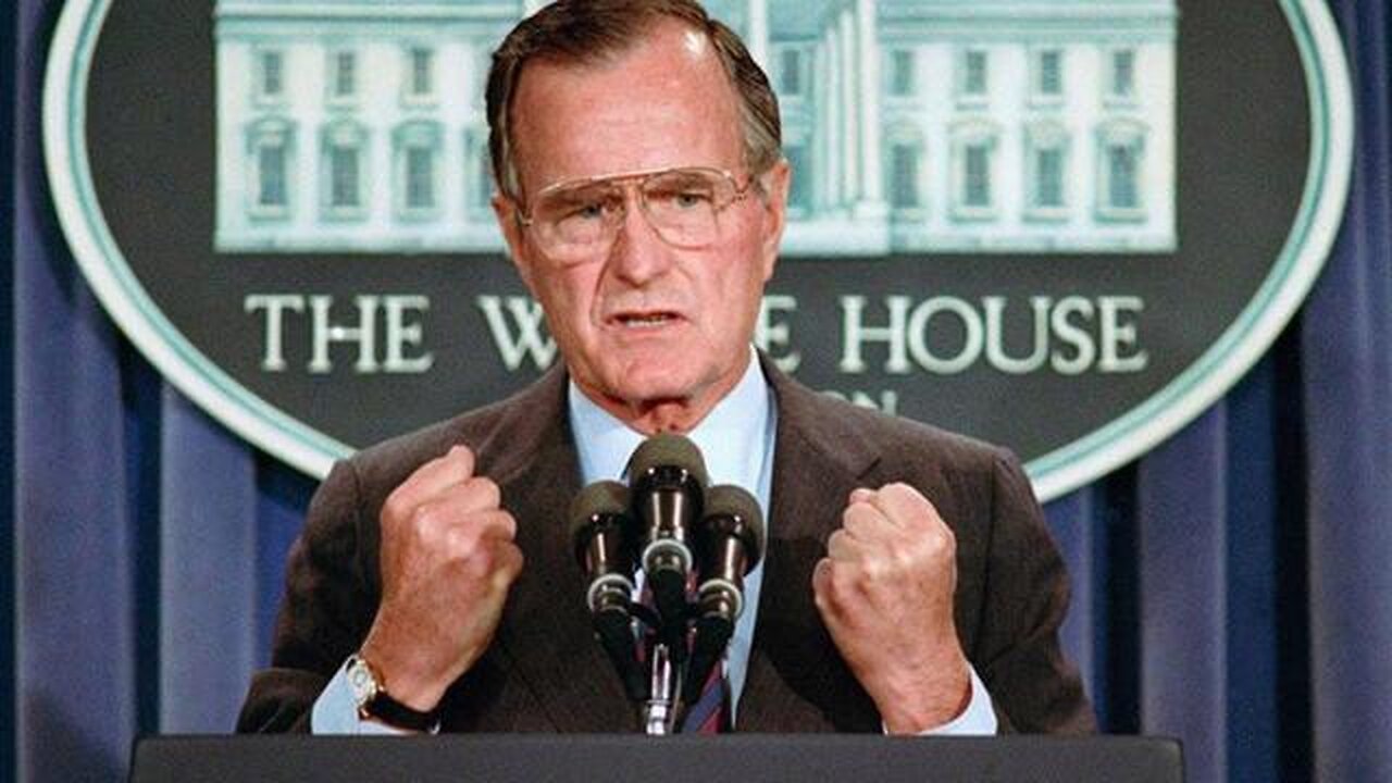 George H.W. Bush - War Criminal, CIA Spy, Oil Tycoon, Embodiment of US Elite