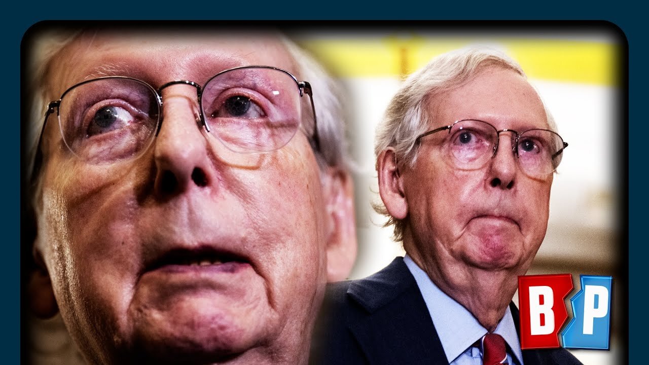 LIVE TV: McConnell FREEZES Mid-Sentence, Escorted Away | Breaking Points