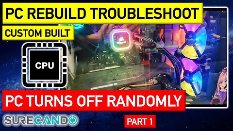AMD Ryzen 5 ASUS Mobo Corsair H115i PRO_H150i PRO PC keeps turning off randomly Part 1