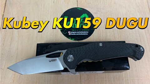 Kubey KU159 DUGU / includes disassembly/ Carbon Fiber & Titanium but stocky build !