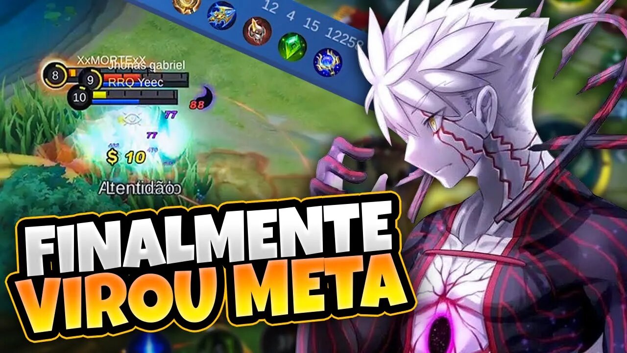 VIVI PRA VER ESSE HEROI VIRAR META! | MOBILE LEGENDS