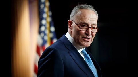 Majority Leader Chuck Schumer holds a press conference