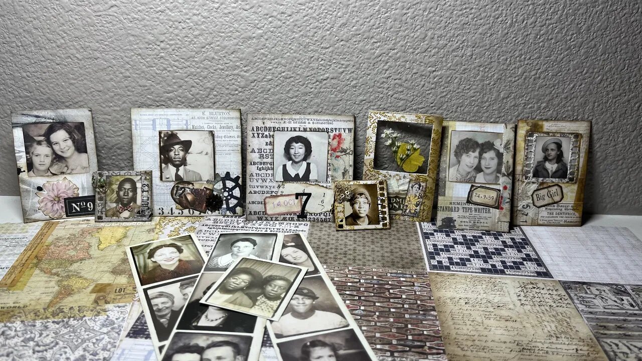 Tim Holtz Paper Frames