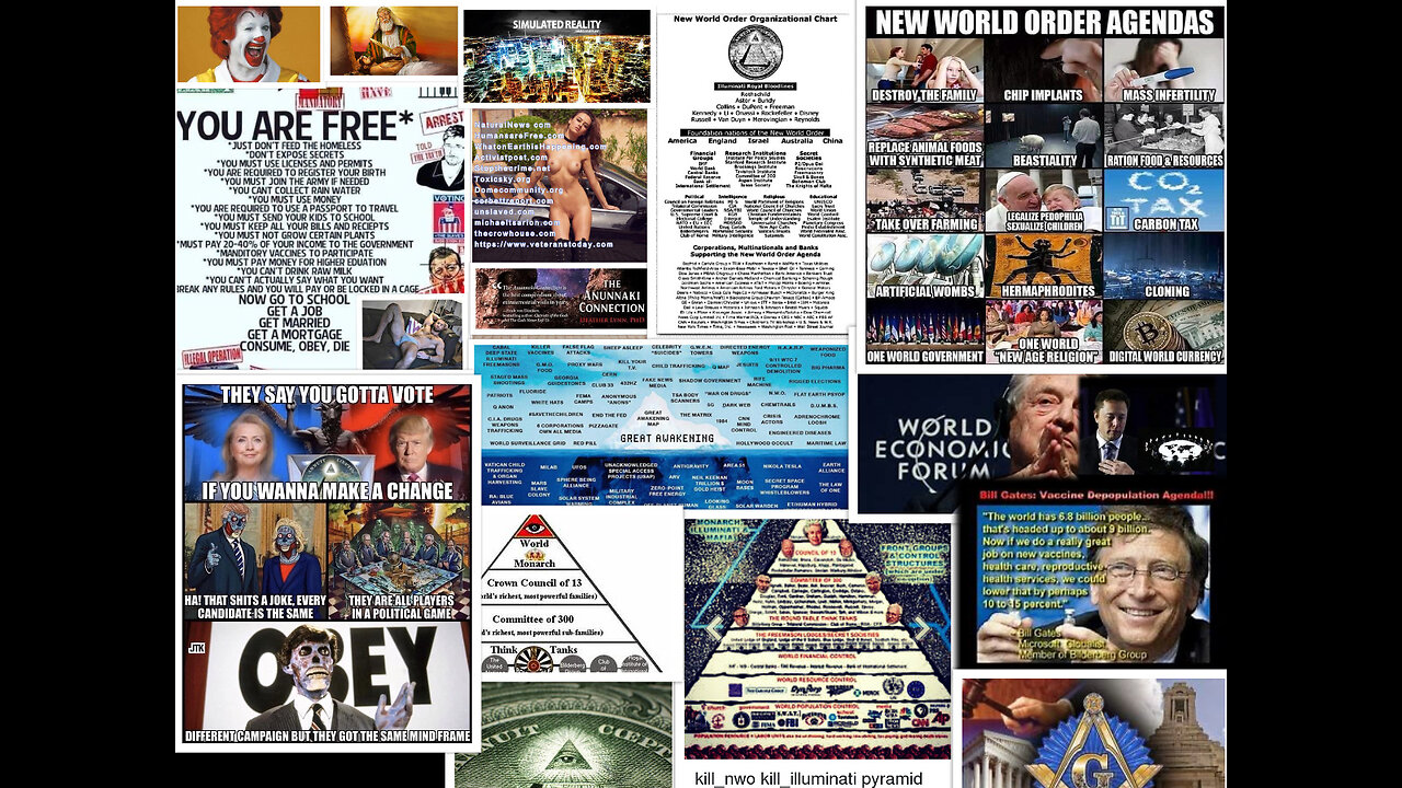 NEW WORLD ORDER MATRIX SOUL CONTROL SLAVE SYSTEM OF ZION