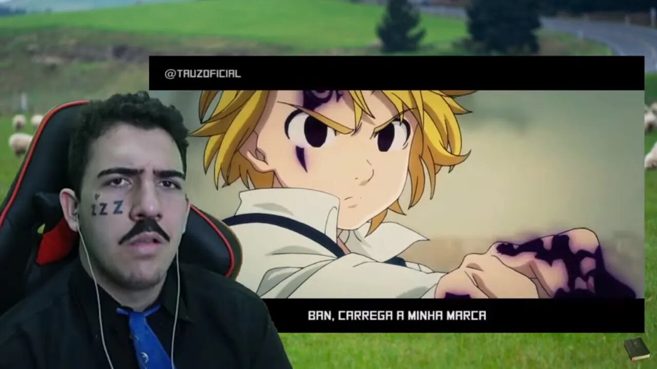 PASTOR REACT Rap do Meliodas (Nanatsu no Taizai) | Tauz RapTributo 40