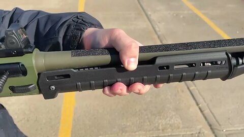 Beretta 1301 cycling in slow motion 12 gauge 00 Buck! Awesome shotgun that everyone should shoot!