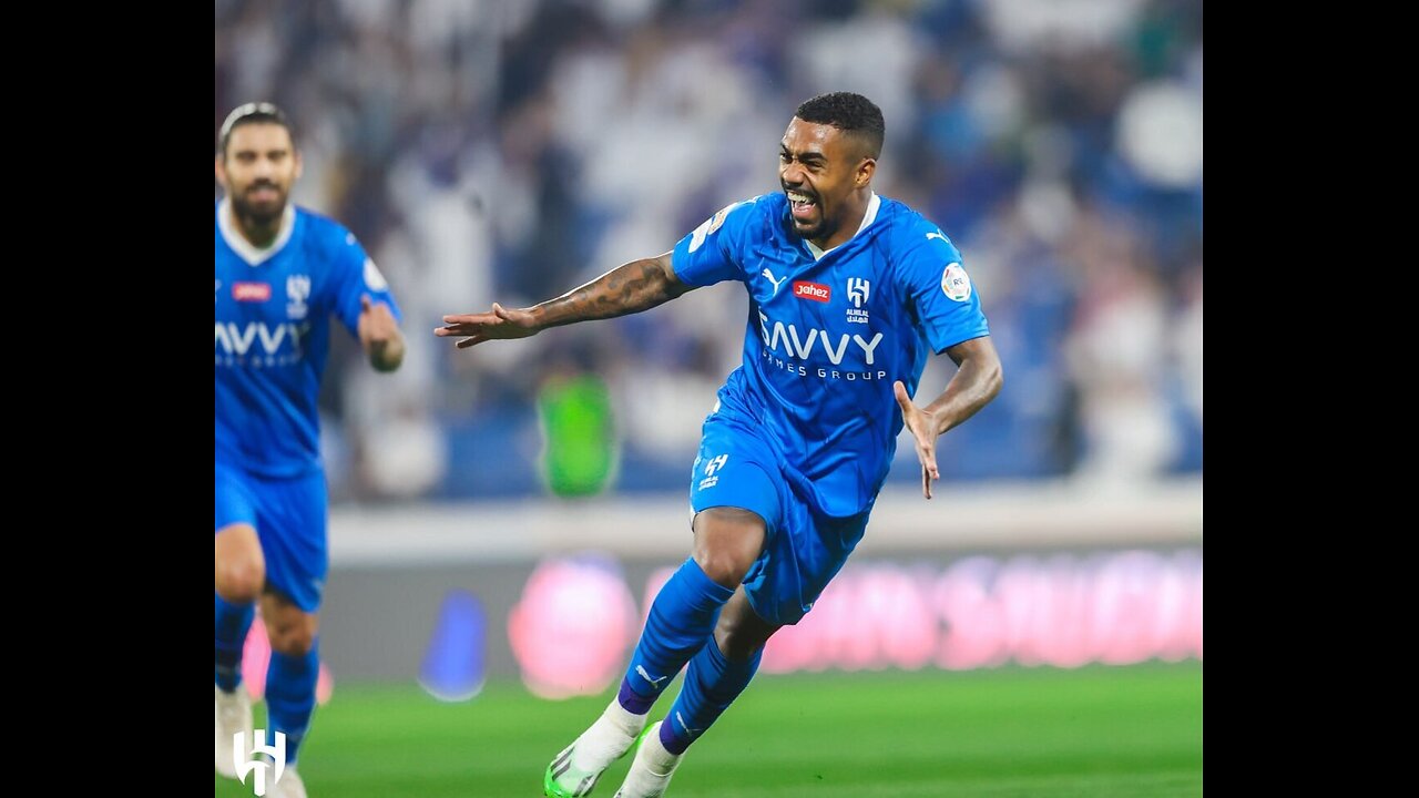 گل اول الهلال به سپاهان توسط مالکوم