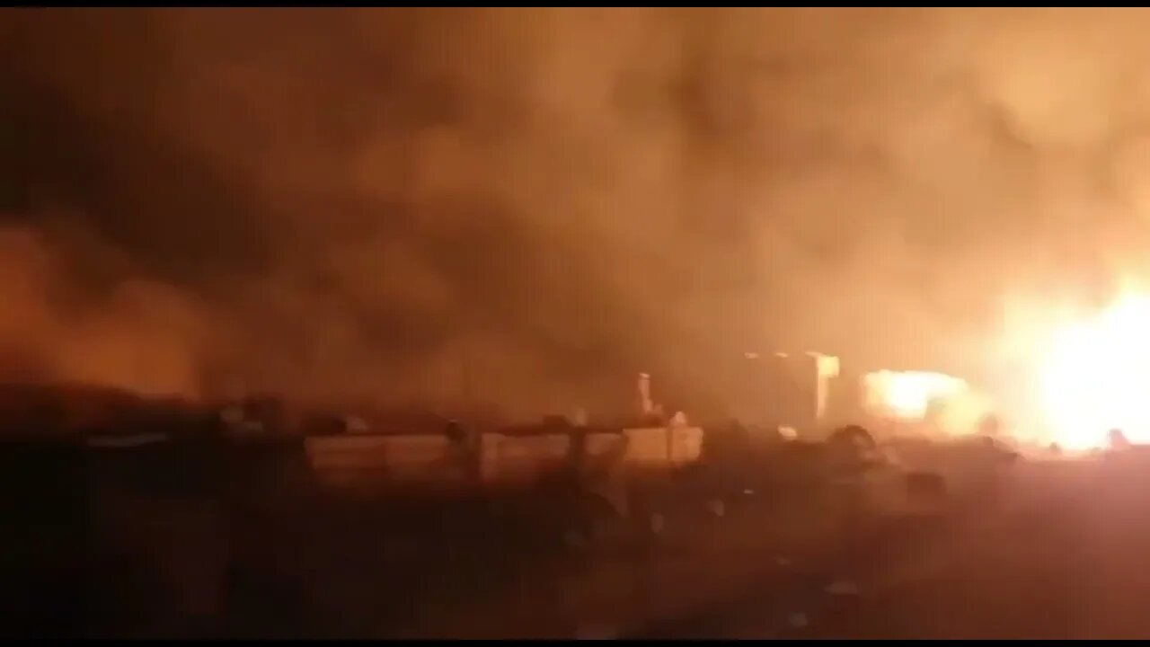 GAS PIPELINE IN KHARKIV ON FIRE! RUSSIA UKRAINE WAR!