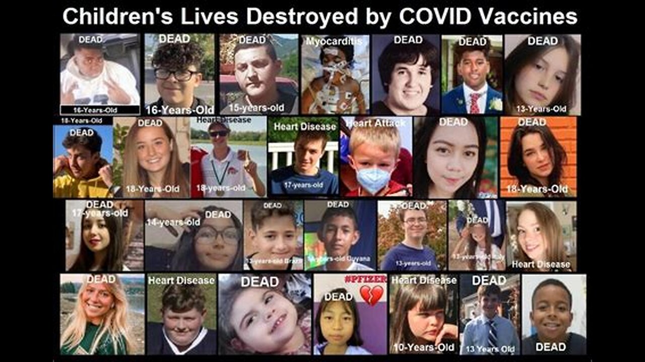 REVISED: Best case scenario: 600+ million injured or dead from the vaccines!