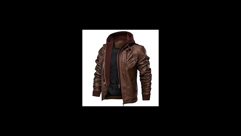 Breathable Men’s Leather Jacket – Lightweight and Stylish Outerwear for Every Season