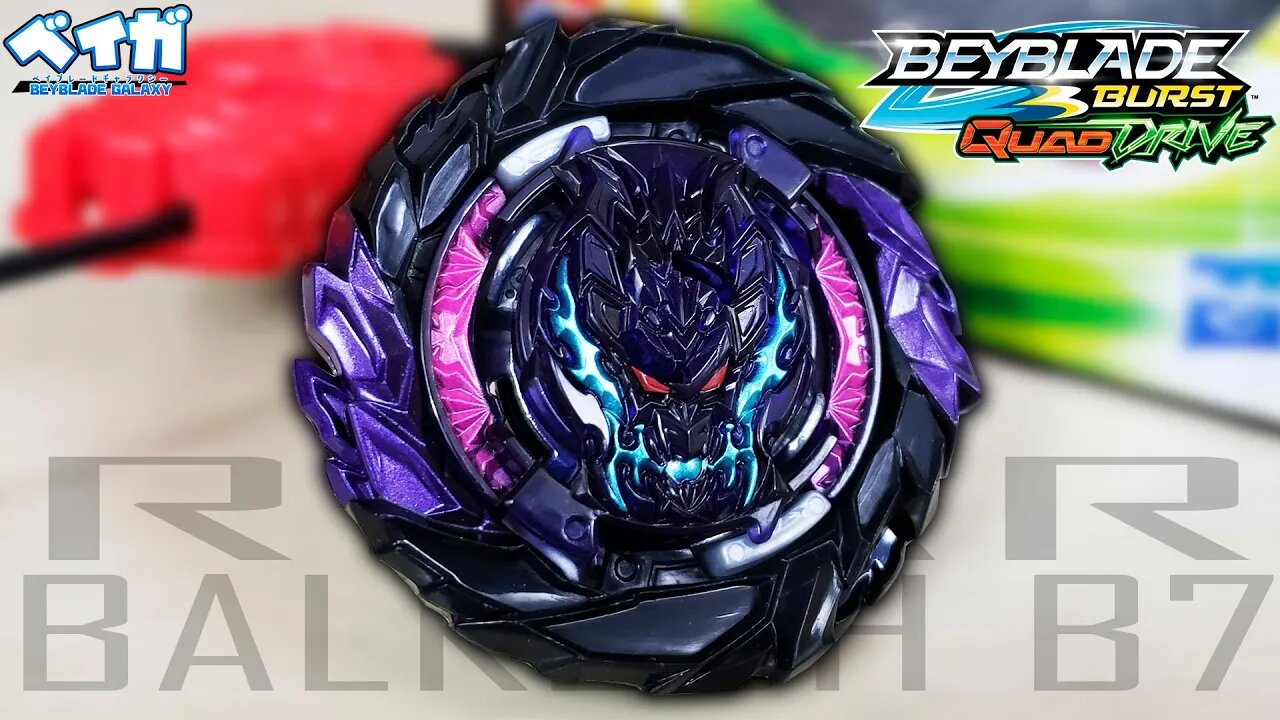 Análise ROAR BALKESH B7 - Beyblade Burst Quad Drive