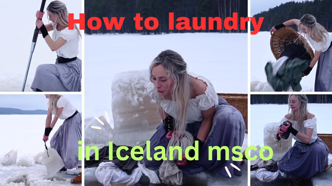 Moscow how to laundry very amazing video