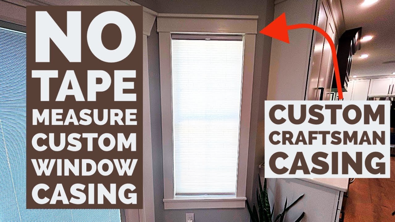 I Made Custom Craftsman Window Trim