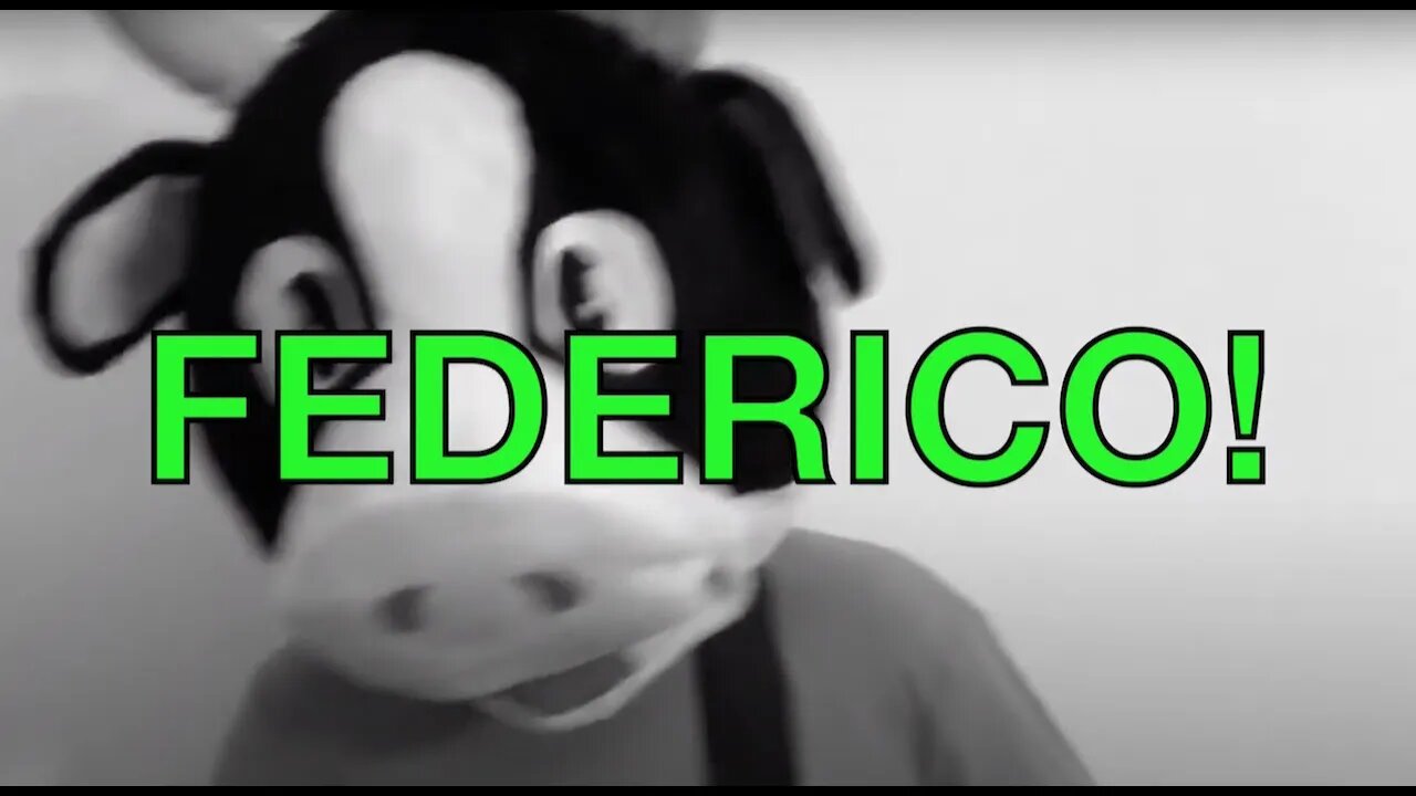 Happy Birthday FEDERICO! - COW Happy Birthday Song