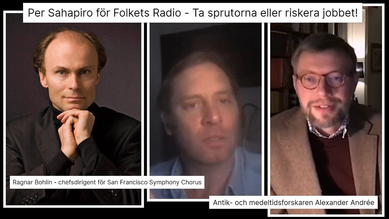 Per Shapiro för Folkets Radio - Ta sprutorna eller riskera jobbet!