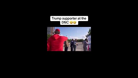 Trump supporter Trolling DEMs at DNC convention hilarious