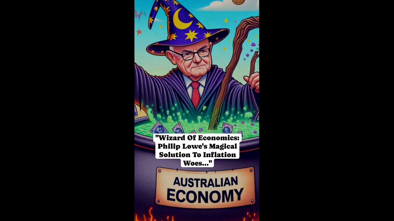 "Wizard Of Economics: Philip Lowe's Magical Solution To Inflation Woes..."