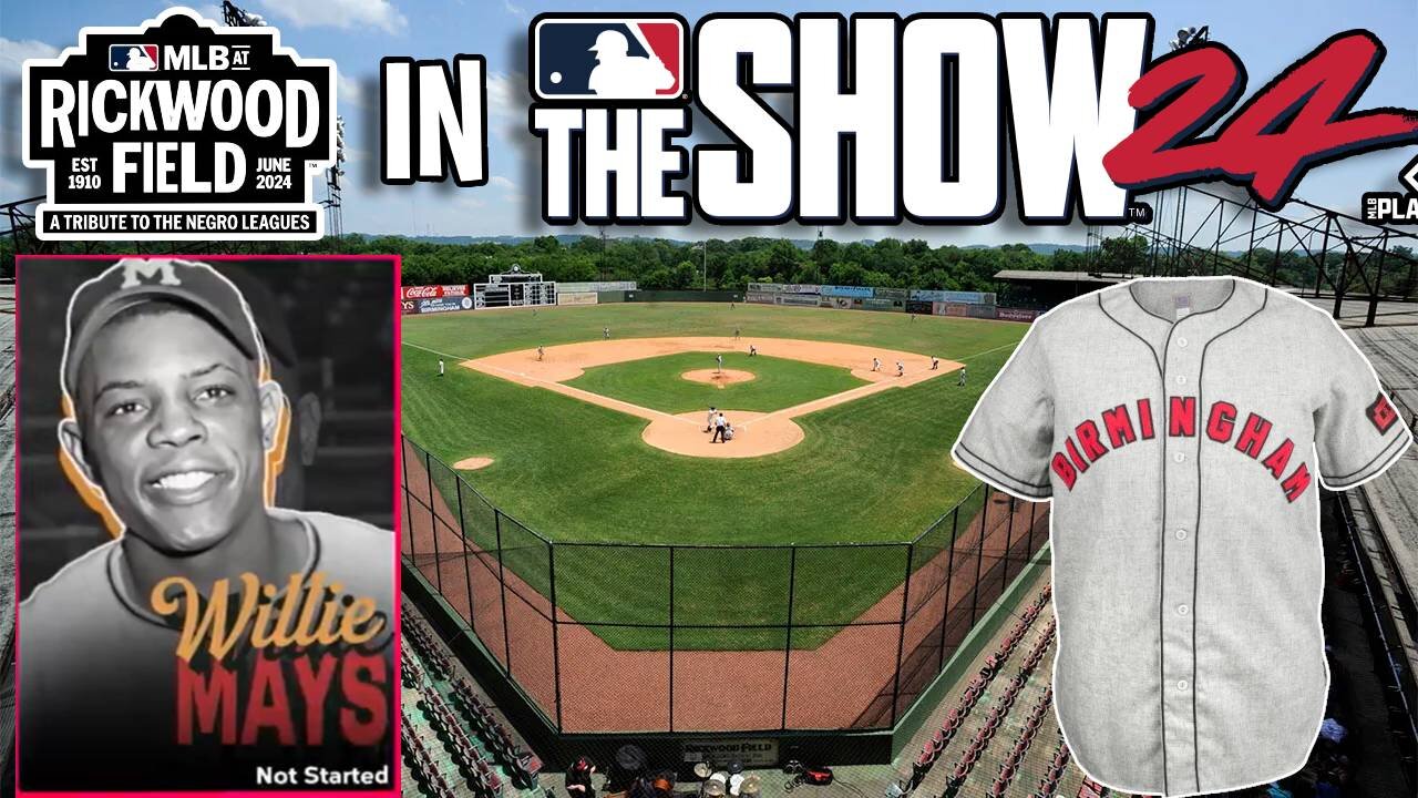 NEW Willie Mays Storyline Being Added With Rickwood Field In MLB The Show 24!