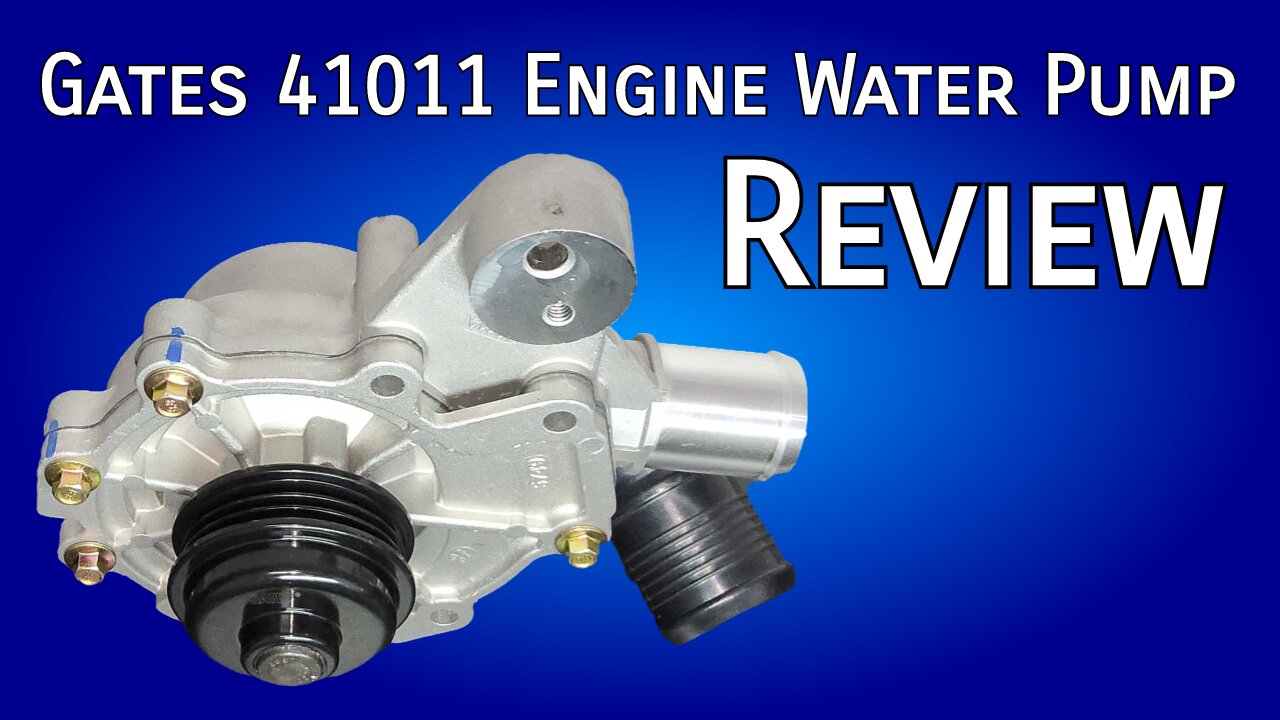 We Tested the Gates 41011 Engine Water Pump #waterpump