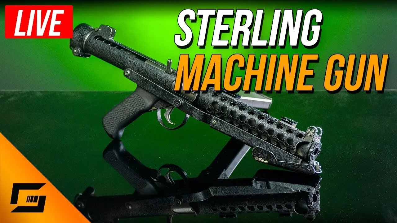 Sterling Machine Gun | Live Demo