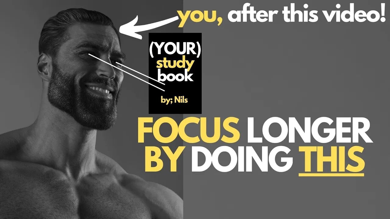 1 Easy Habit To Focus For Longer (99,7% can't even finish the video!)