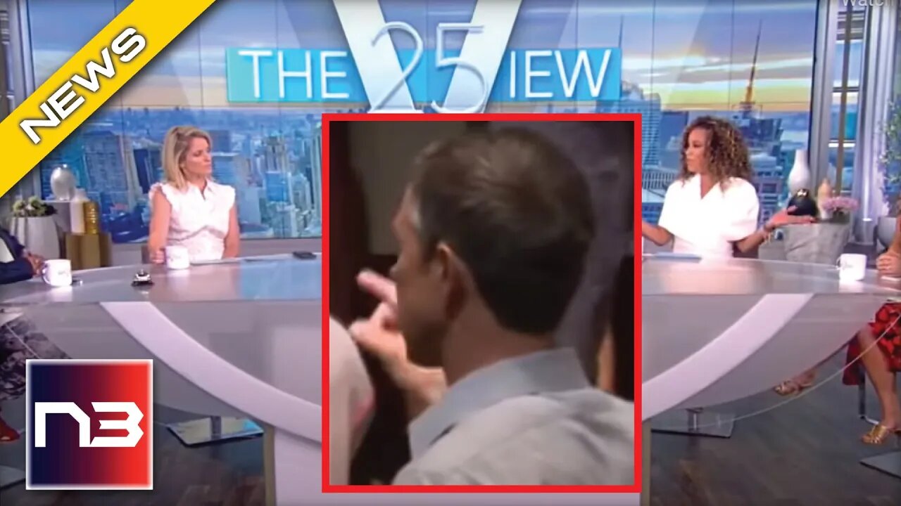 View Hosts TURN On Beto! Give Surprising Response To Him Crashing Shooting Presser