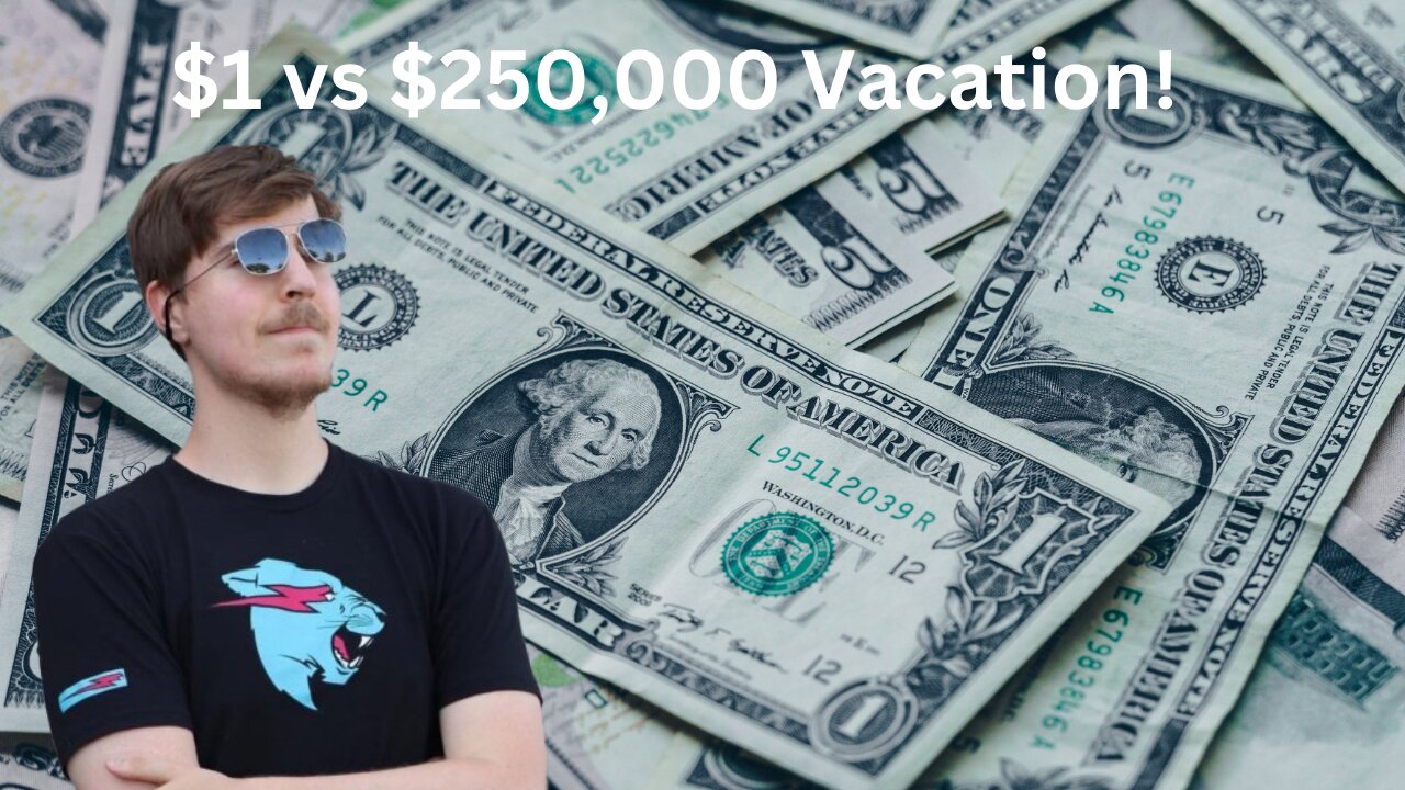 $1 vs $250,000 Vacation!