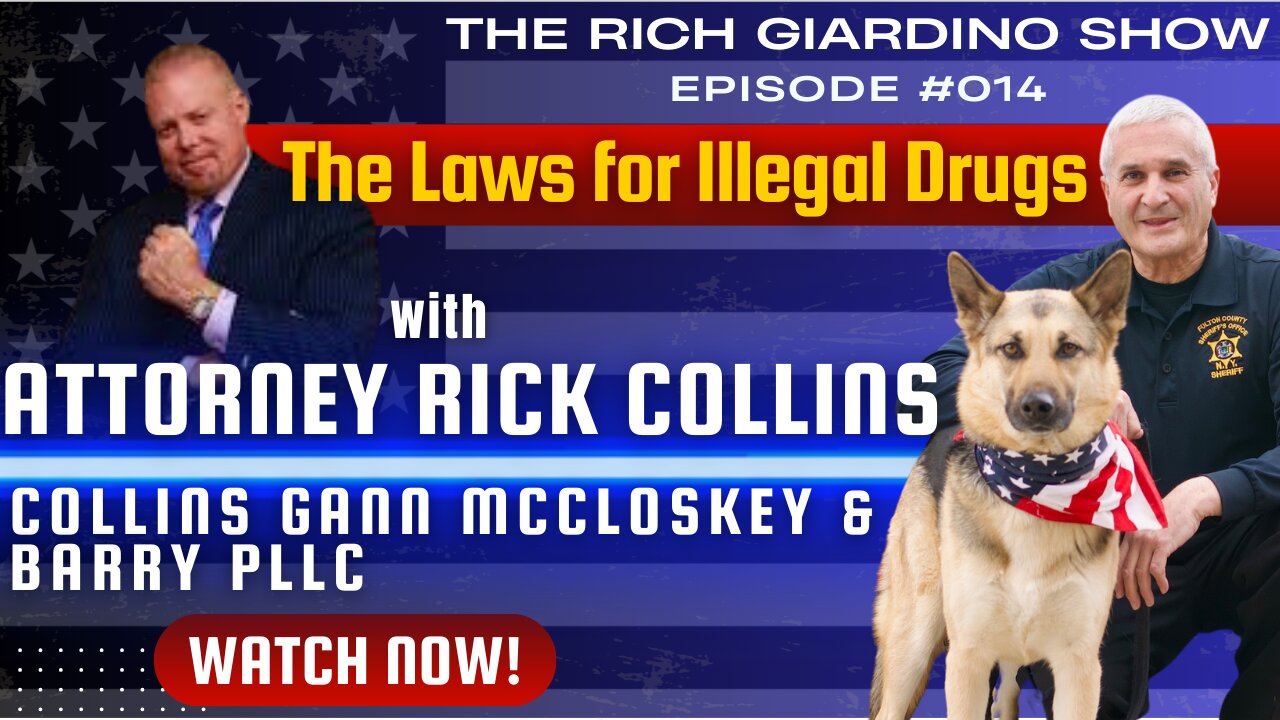 "Fentanyl Crisis & the War on Drugs: A Legal Perspective with Attorney Rick Collins" Ep #14